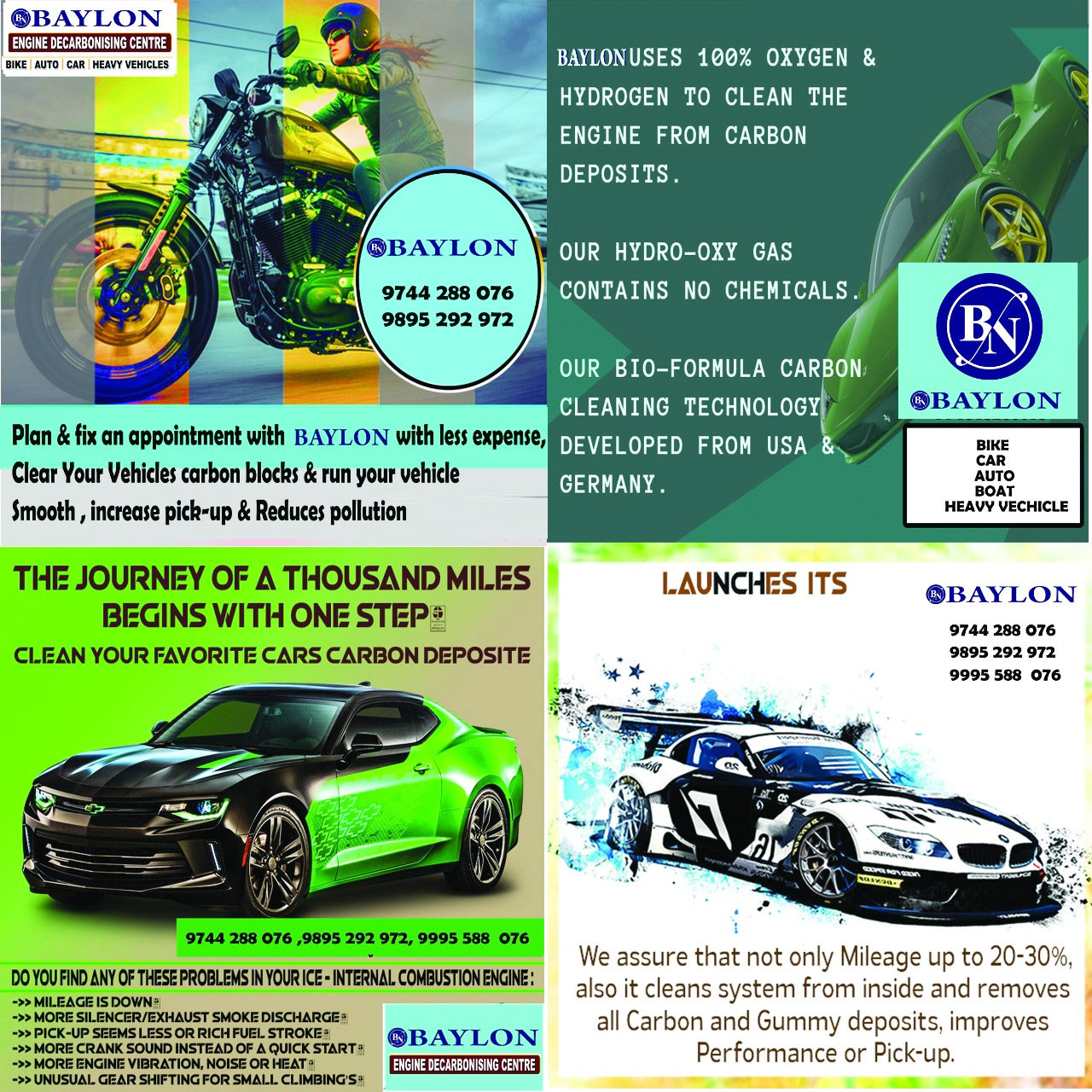 BAYLON - Engine Decarbonising Center